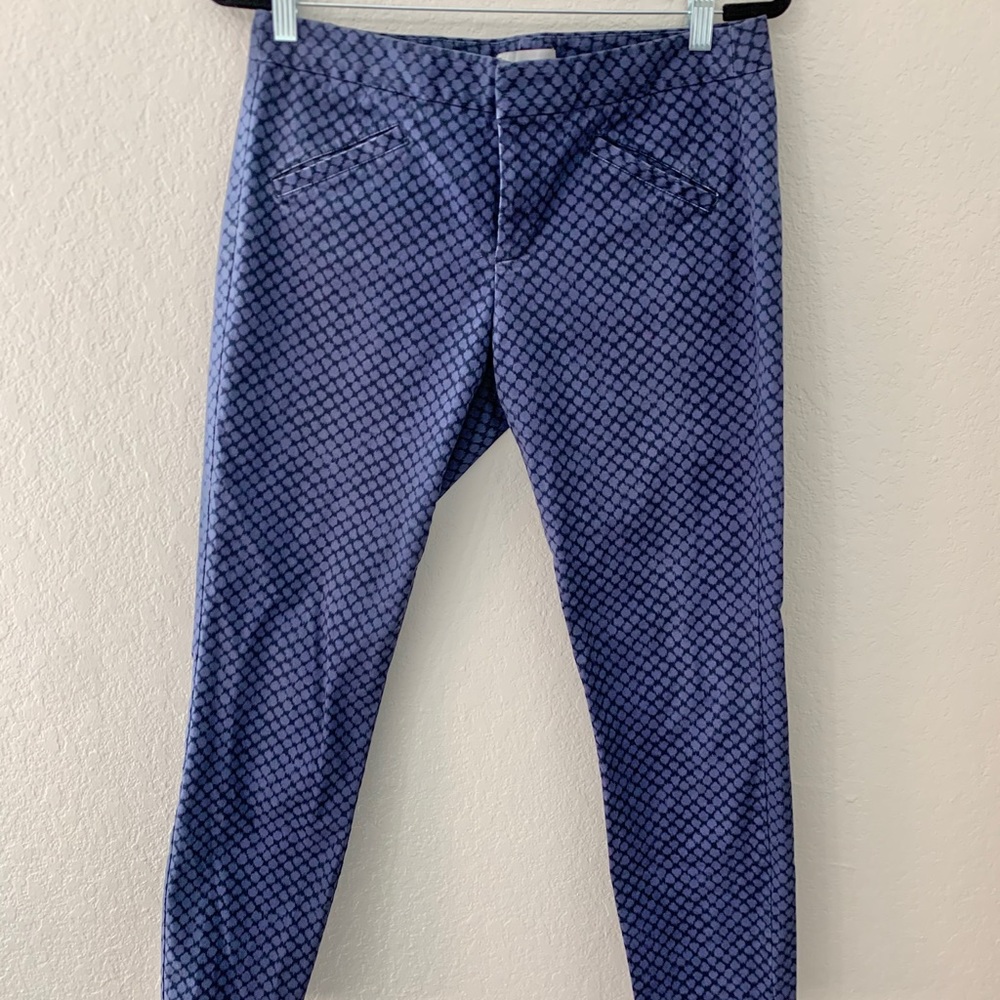 GAP | Ultra Skinny Blue Pattern Pant
